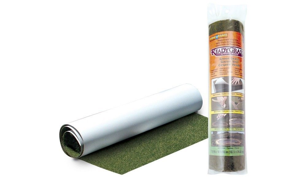 10 3/4" x 16 1/4" Green Grass Ready Grass Sheet