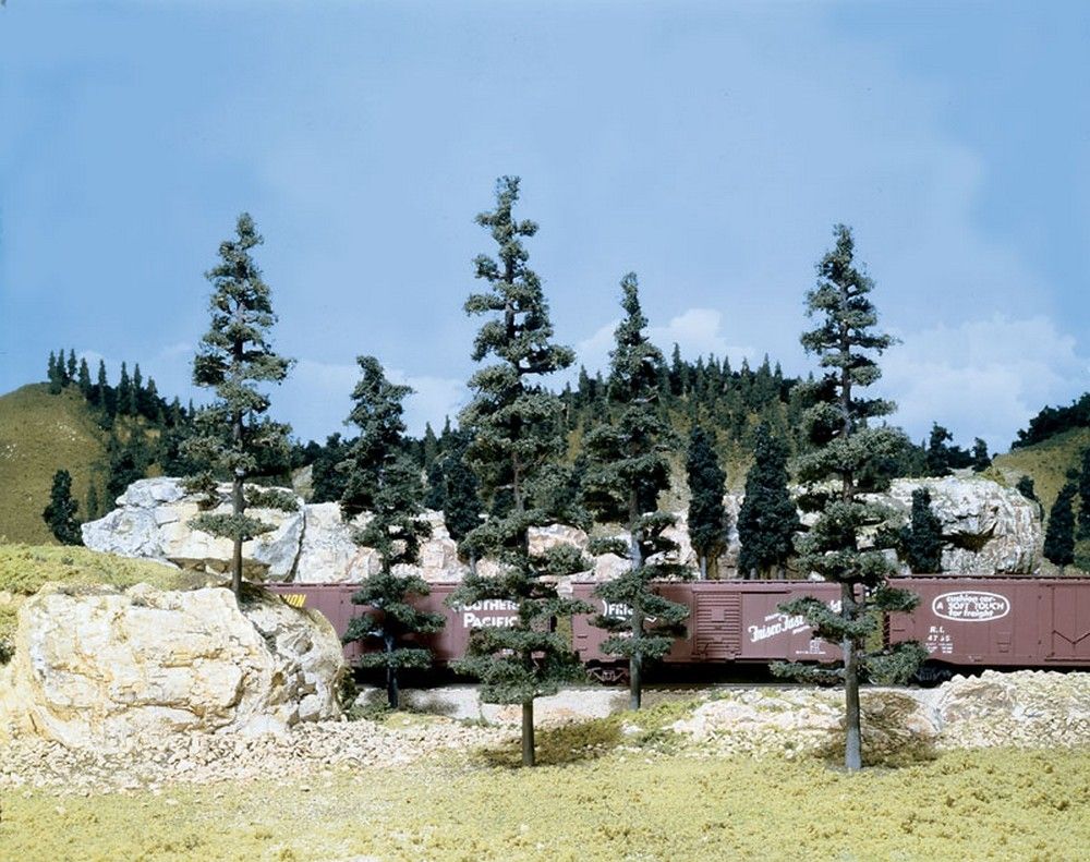 6" - 9" Pine Trees (5 / Kit)