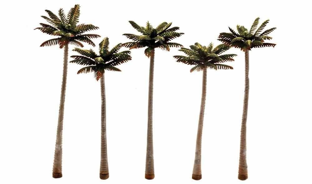 3" - 3 1/4" Classic Small Palm Trees (5 / Pk)