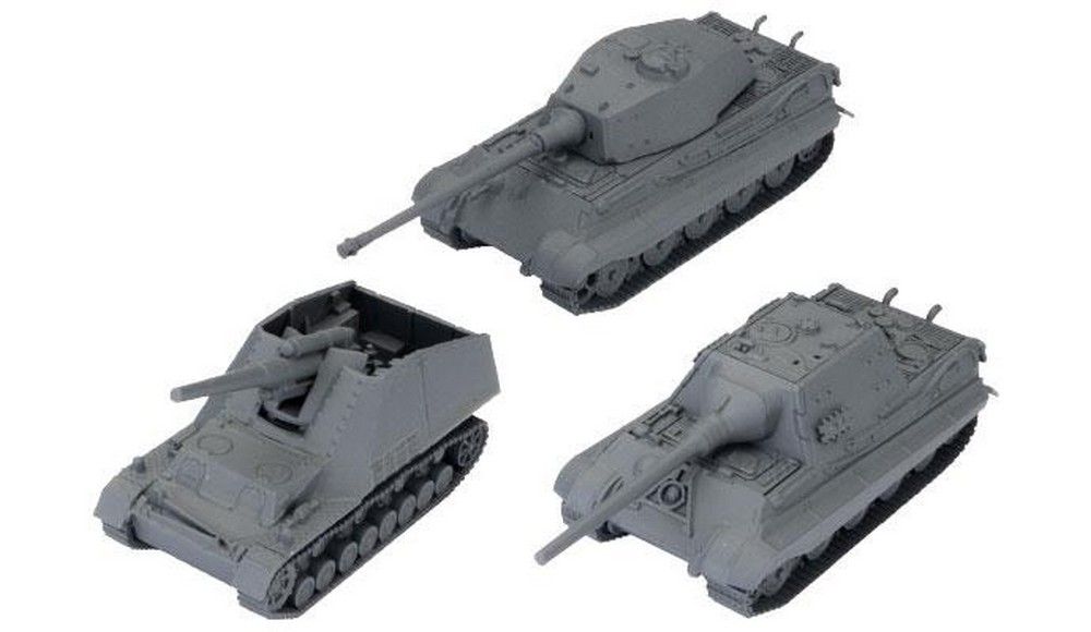 German Tank Platoon (Tiger II, Hummel, Jagdtiger)