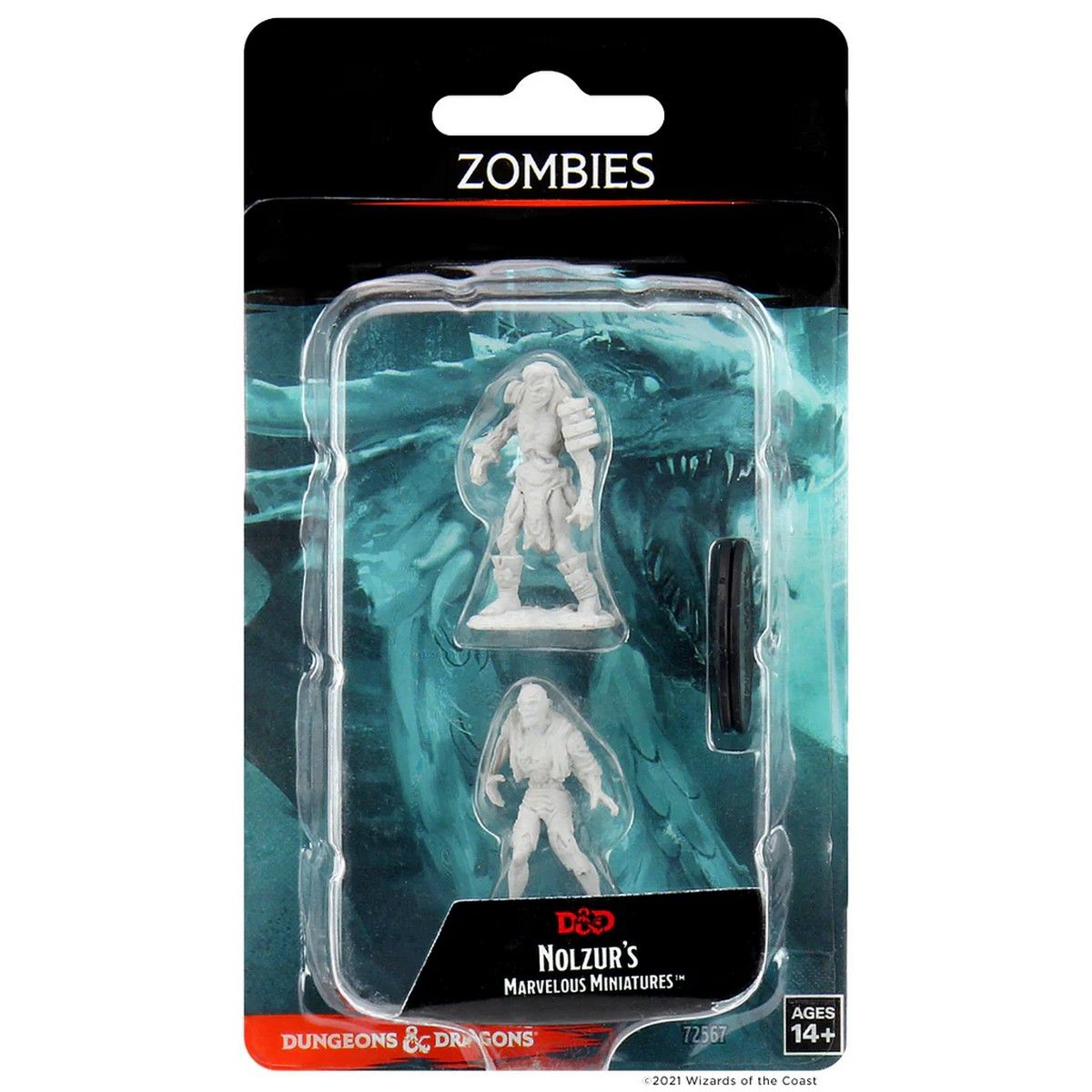 D&D Nolzur's Marvelous Unpainted Miniatures: Zombies