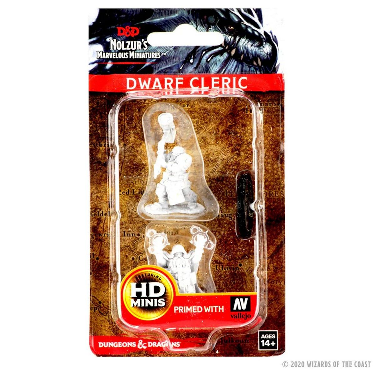 D&D Nolzur's Marvelous Unpainted Miniatures: Dwarf Male Cleric