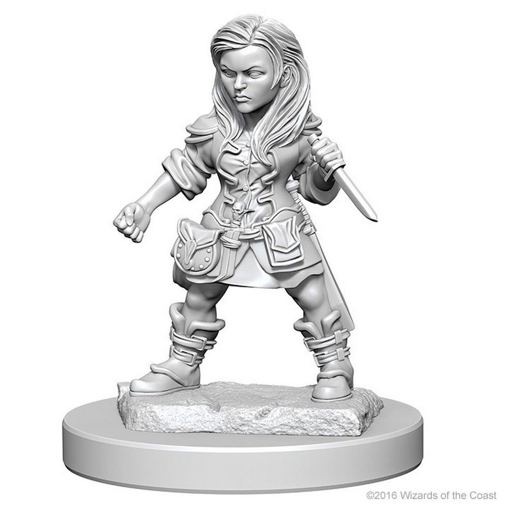 D&D Nolzur's Marvelous Unpainted Miniatures: Halfling Female Rogue