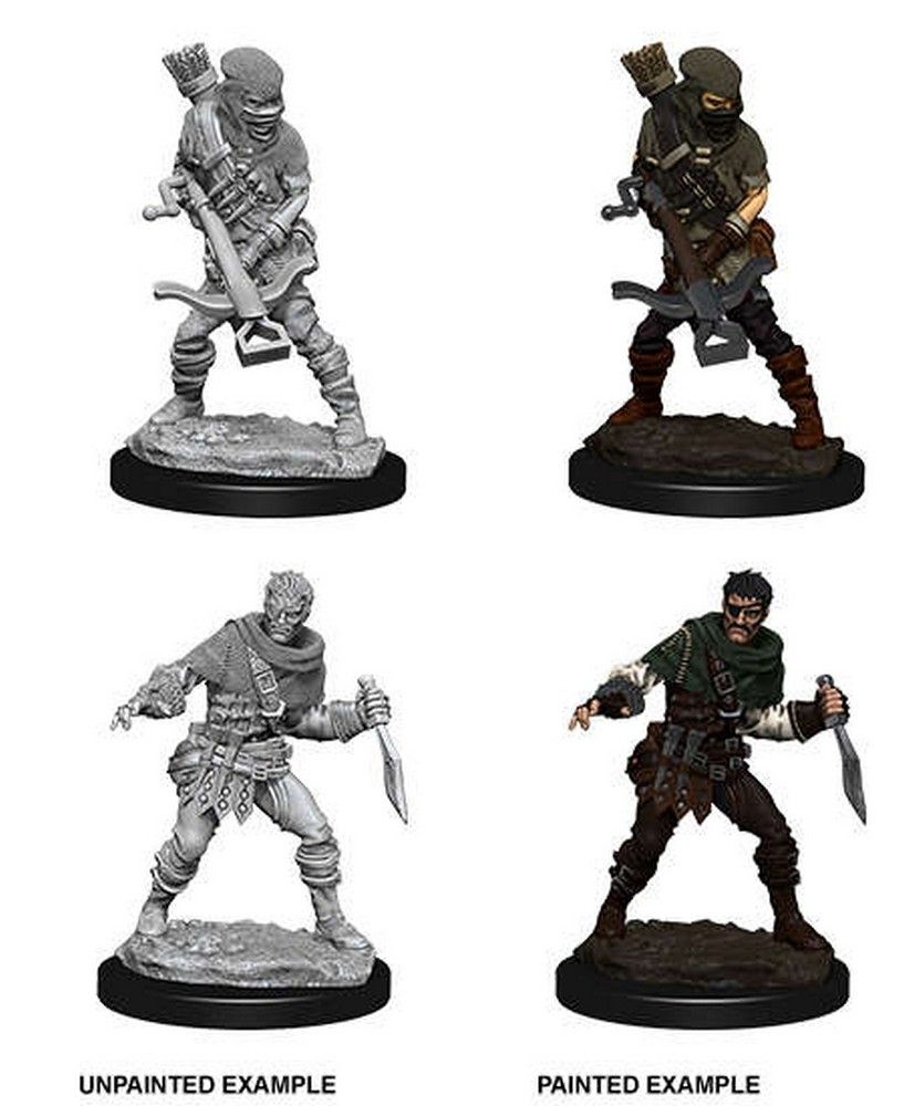 WizKids Deep Cuts Unpainted Miniatures: Bandits