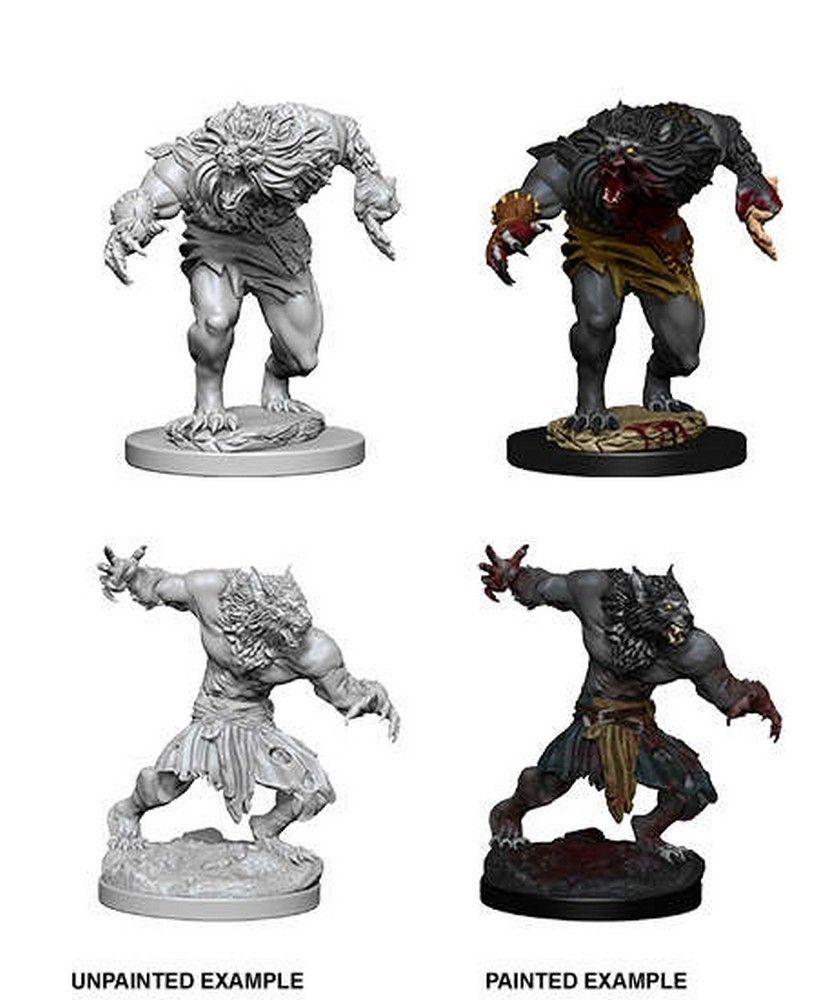 D&D Nolzur's Marvelous Unpainted Miniatures: Werewolves