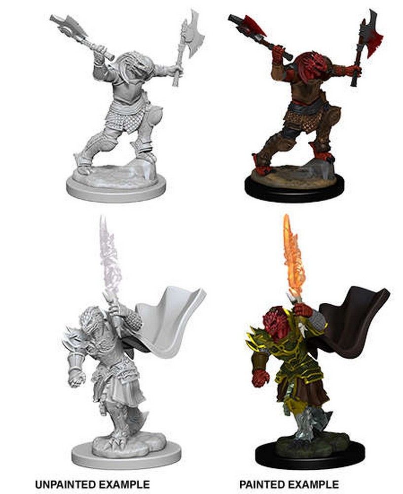 D&D Nolzur's Marvelous Unpainted Miniatures: Dragonborn Female Fighter