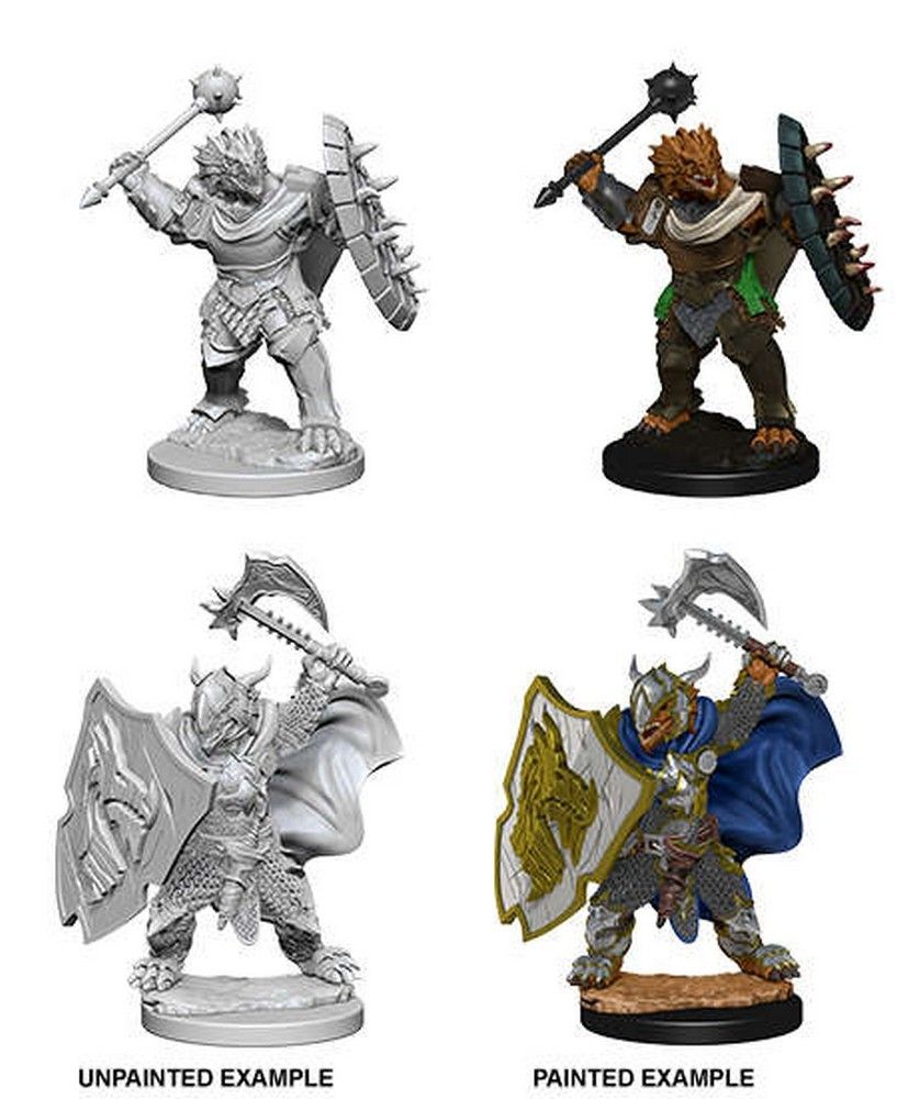 D&D Nolzur's Marvelous Unpainted Miniatures: Dragonborn Male Paladin