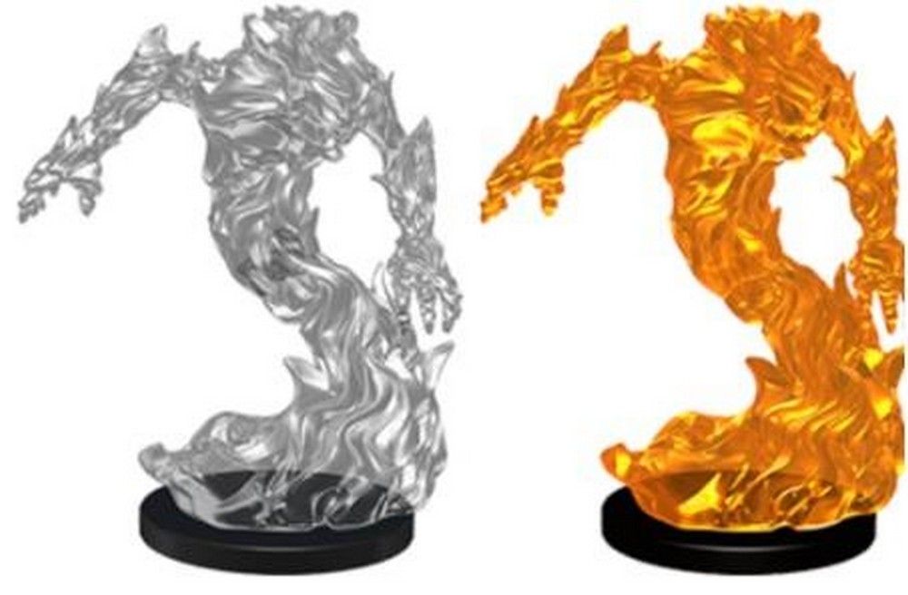 WizKids Deep Cuts Unpainted Miniatures: Medium Fire Elemental
