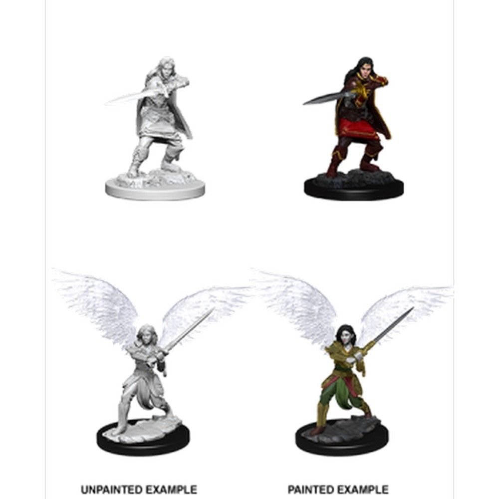 Nolzur's Marvelous Miniatures: Female Aasimar Fighter