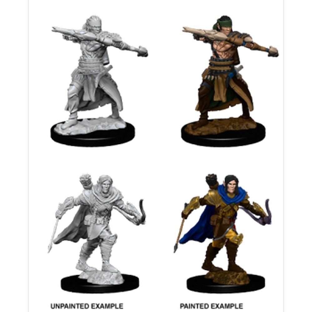 Pathfinder Deep Cuts Unpainted Miniatures: Male Half-Elf Ranger