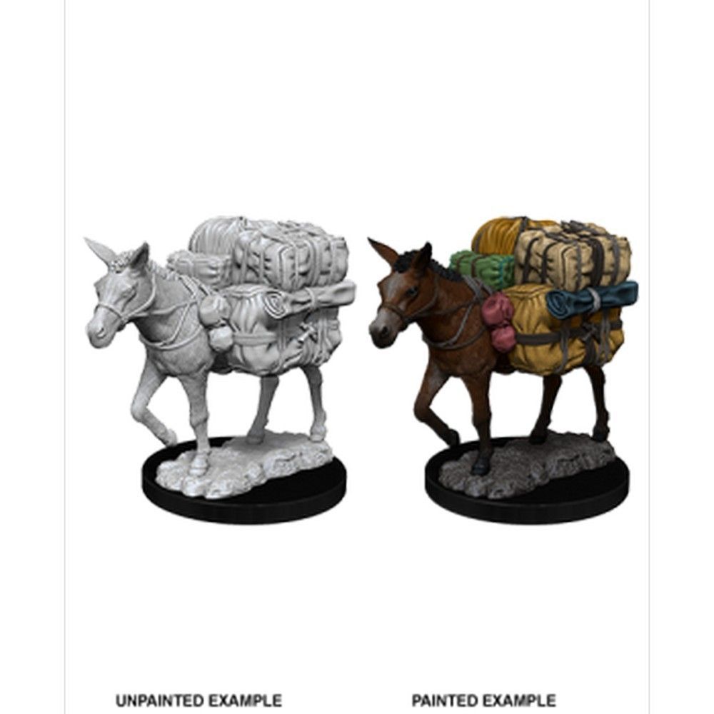 Pathfinder Deep Cuts Unpainted Miniatures Pack Mule