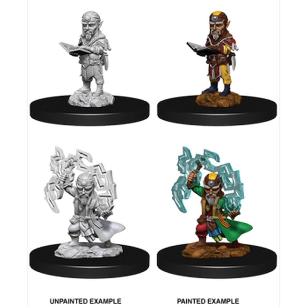 Pathfinder Battles Deep Cuts Unpainted Miniatures: Male Gnome Sorcerer