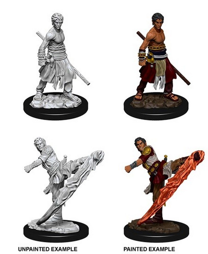 Nolzur's Marvelous Miniatures: Male Half-Elf Monk