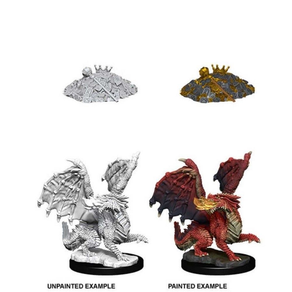 D&D Nolzur's Marvelous Unpainted Miniatures: Red Dragon Wyrmling