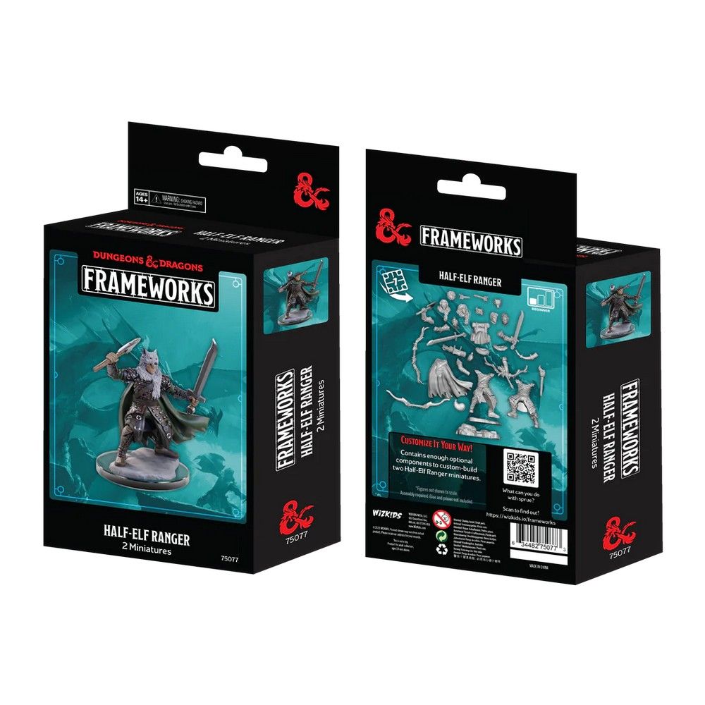 D&D Frameworks: Male Half-Elf Ranger
