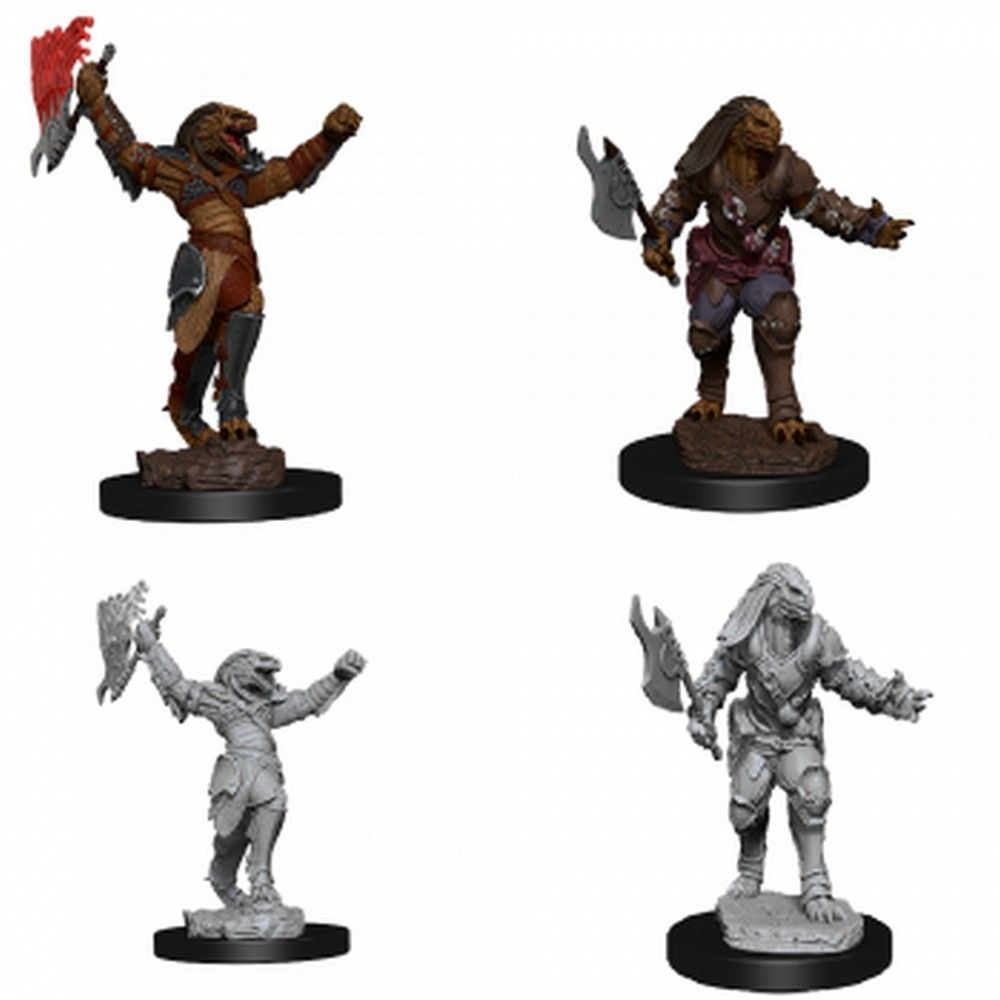 D&D Nolzur's Marvelous Unpainted Miniatures: Female Dragonborn Fighter
