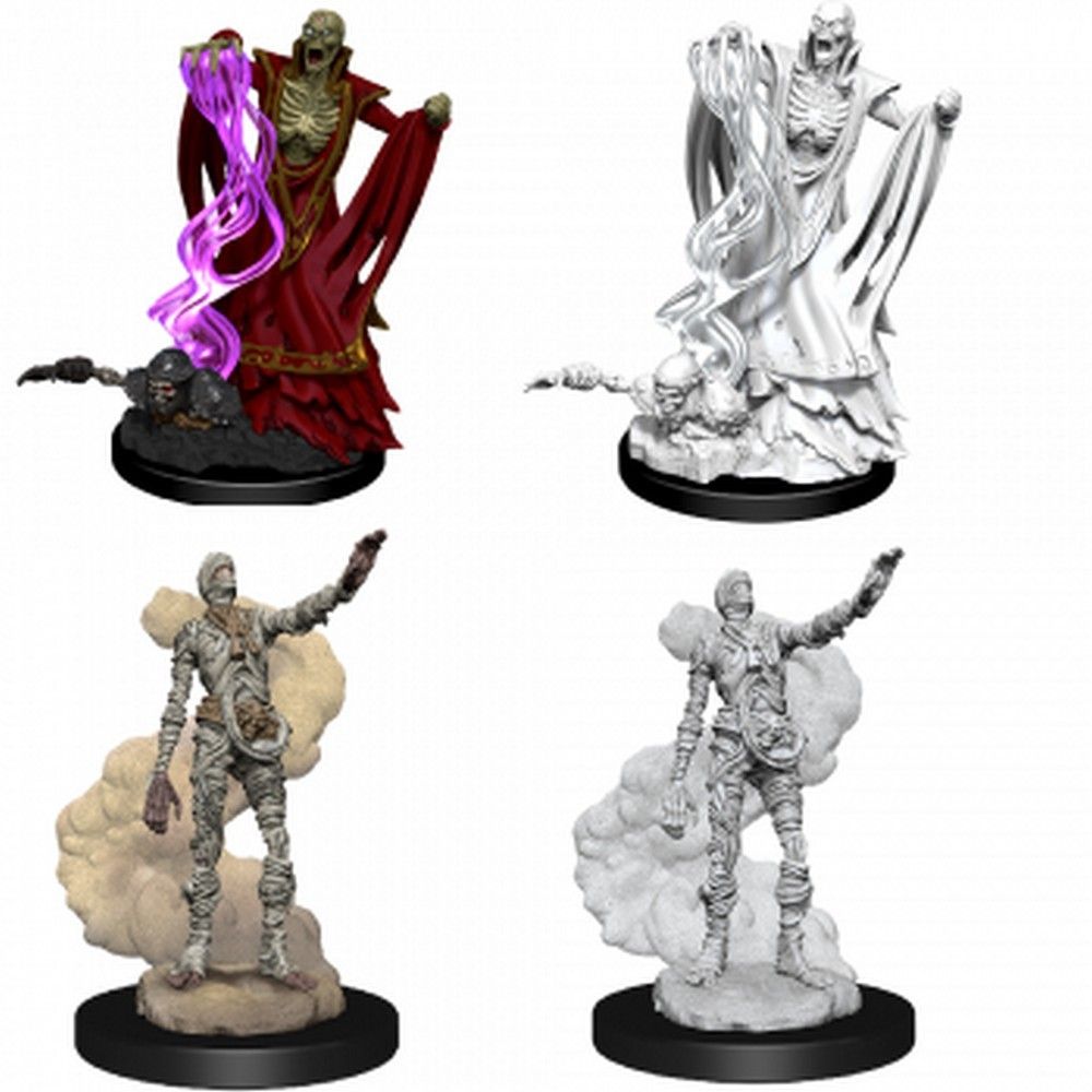 Nolzur's Marvelous Miniatures: Lich & Mummy Lord