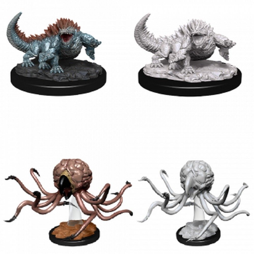 D&D Nolzur's Marvelous Unpainted Miniatures: Grell & Basilisk