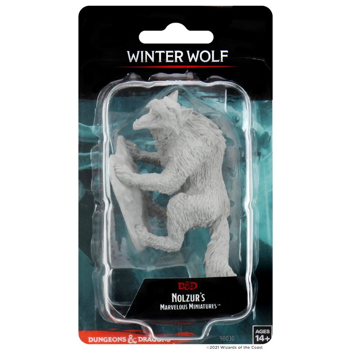 D&D Nolzur's Marvelous Unpainted Miniatures: Winter Wolf