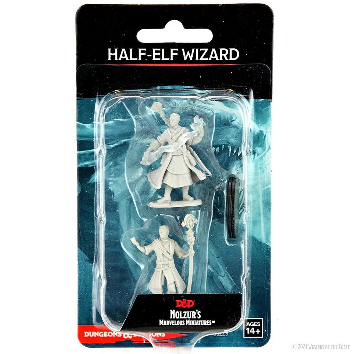 D&D Nolzur's Marvelous Unpainted Miniatures: Half-Elf Wizard Male