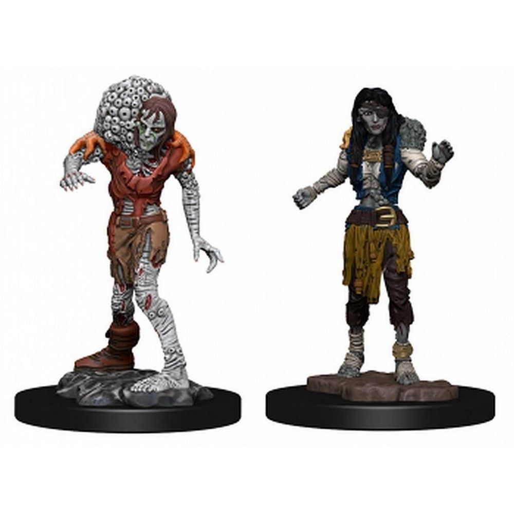 D&D Nolzur's Marvelous Unpainted Miniatures: Drowned Assassin & Drowned Ascetic