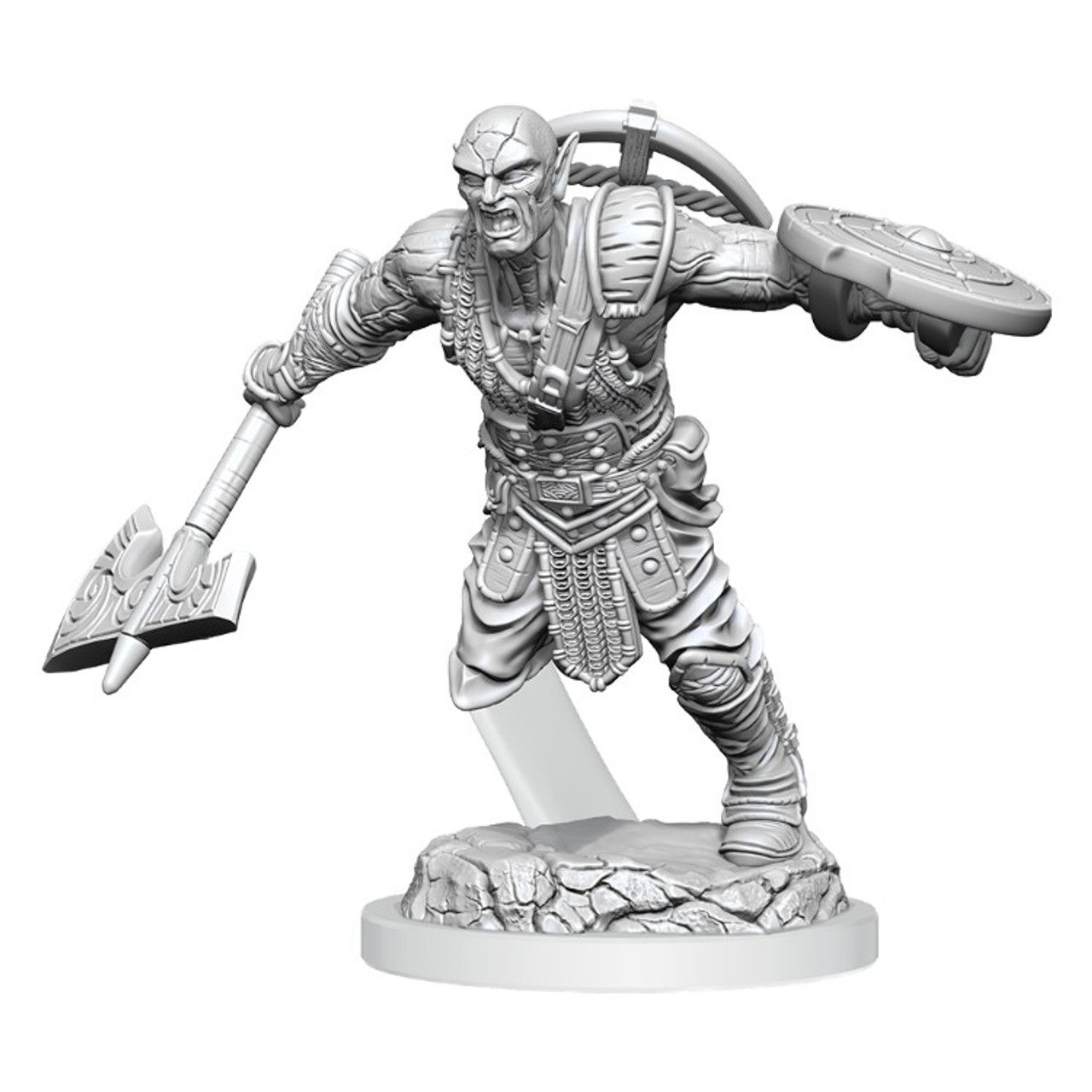 D&D Nolzur's Marvelous Miniatures: Earth Genasi Fighter