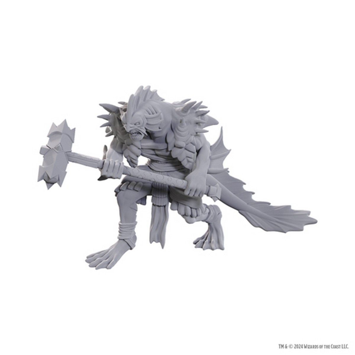 D&D Nolzur's Marvelous Unpainted Miniatures: Sahuagin Coral Smasher