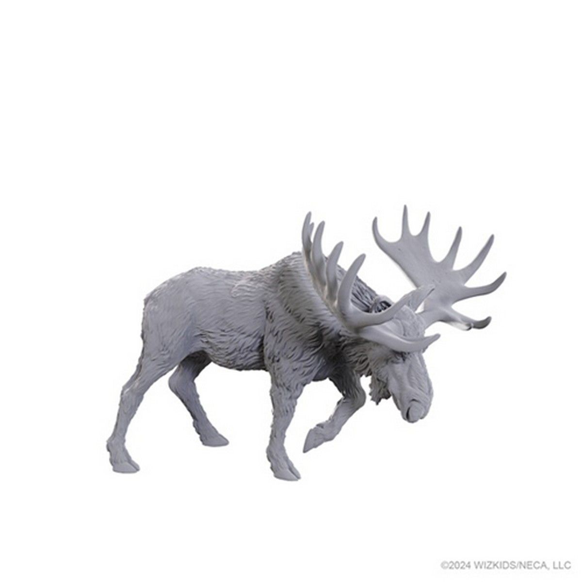 WizKids Deep Cuts Unpainted Miniatures: Bull Moose