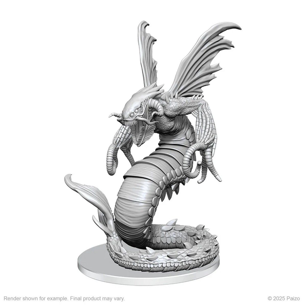 Pathfinder Deep Cuts Unpainted Miniatures:Sarglagon (Drowning Devil)
