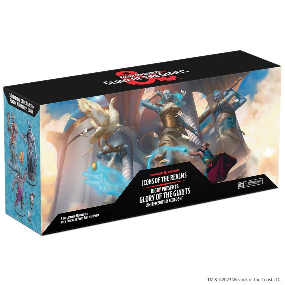 D&D Icons of the Realms: Bigby Presents: Glory of the Giants - Limited Boxed Set