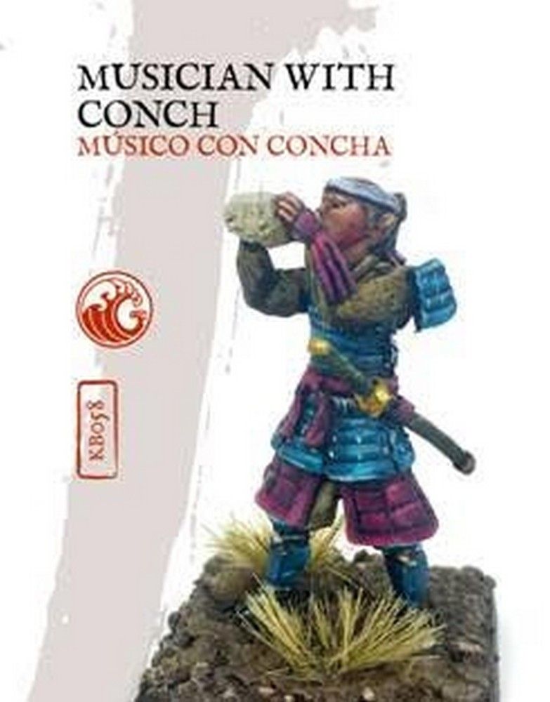 Musician with Conch