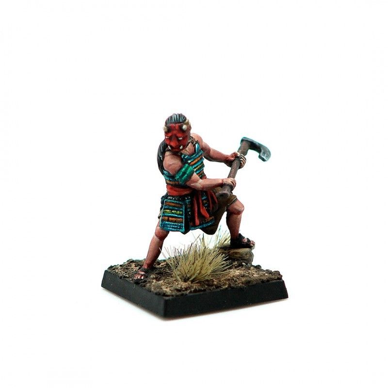 Umi no Akuma with Axe