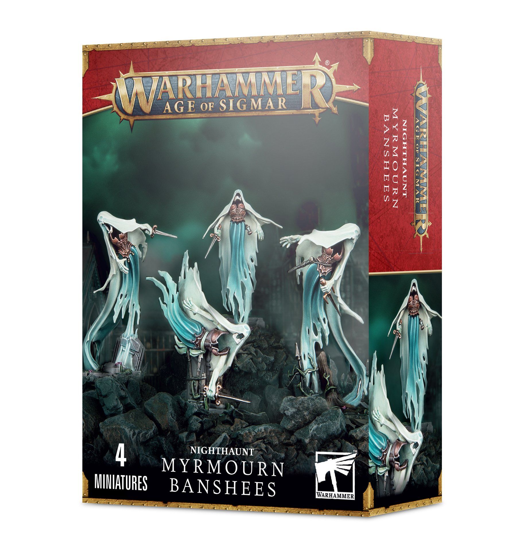 Easy to Build: Nighthaunt Myrmourn Banshees